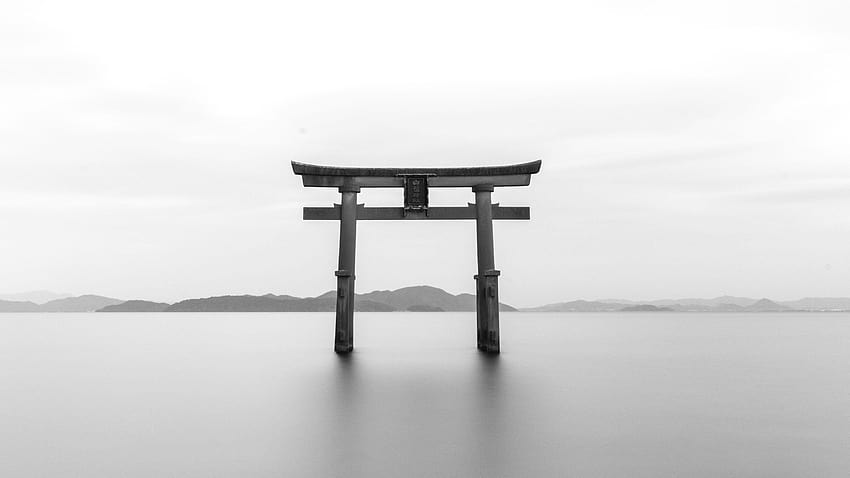 Zen Gate Tori-Schrein HD-Hintergrundbild