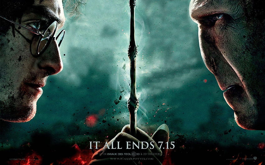 Harry Potter kontra Voldemort, Harry Potter i Voldemort Tapeta HD