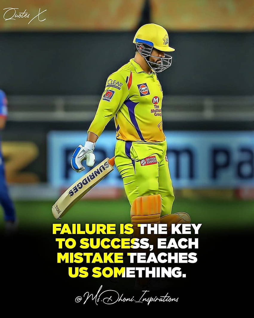 Pin on Ms dhoni, ms dhoni quotes HD phone wallpaper