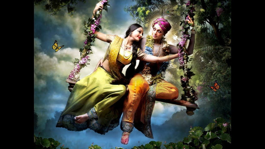 Radha and krishna romantic HD wallpapers  Pxfuel