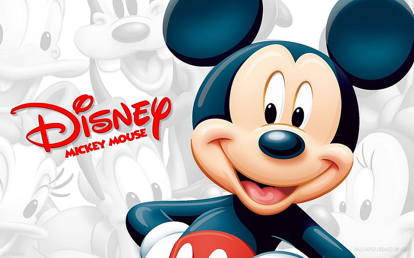 Mickey Disney on Dog, rumah tikus disney Wallpaper HD