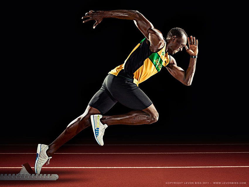 London Olympic : Usain Bolt, usain bolt puma HD wallpaper