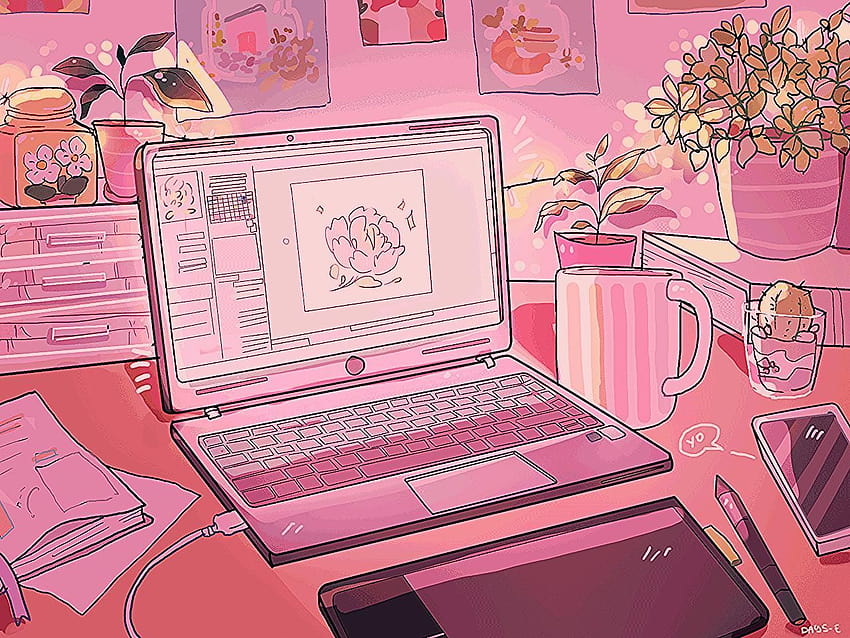 Download Neon Cute Retro Anime Aesthetic Collage Wallpaper  Wallpaperscom