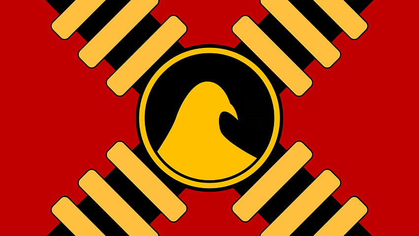Червен Робин Символ WP от MorganRLewis, лого на Робин HD тапет