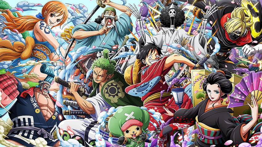 One Piece Wano Kuni Tapeta HD