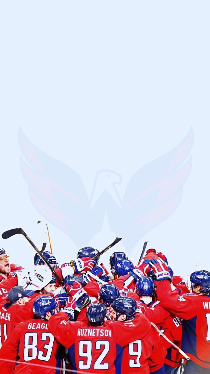 Washington Capitals, hockey aesthetic HD phone wallpaper