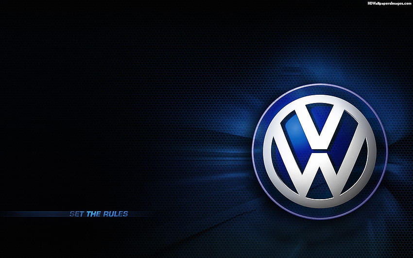 VWのロゴ、フォルクスワーゲンのロゴ 高画質の壁紙