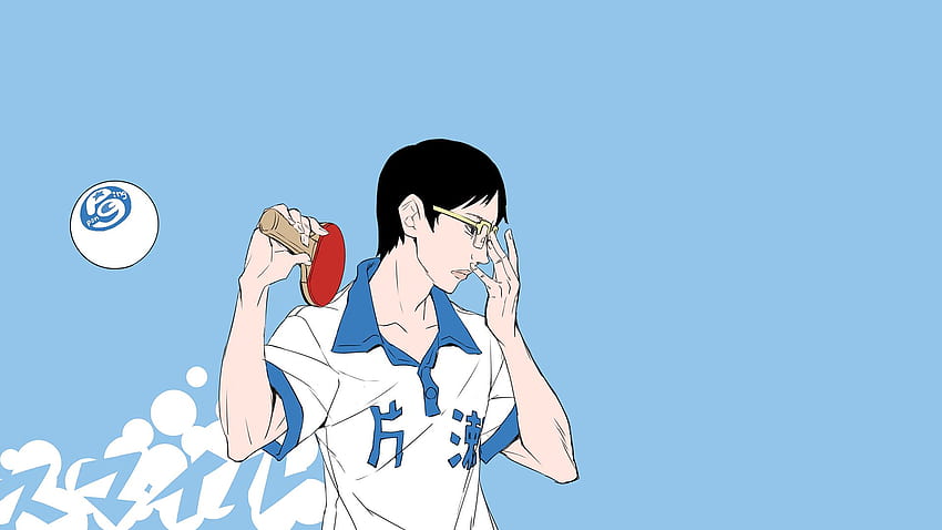 Ping Pong the Animation  Art by my friend EnpitsuHito  Colored by me  Ive used this artwork in my video on the show Go che  Anime Animation  Aesthetic anime