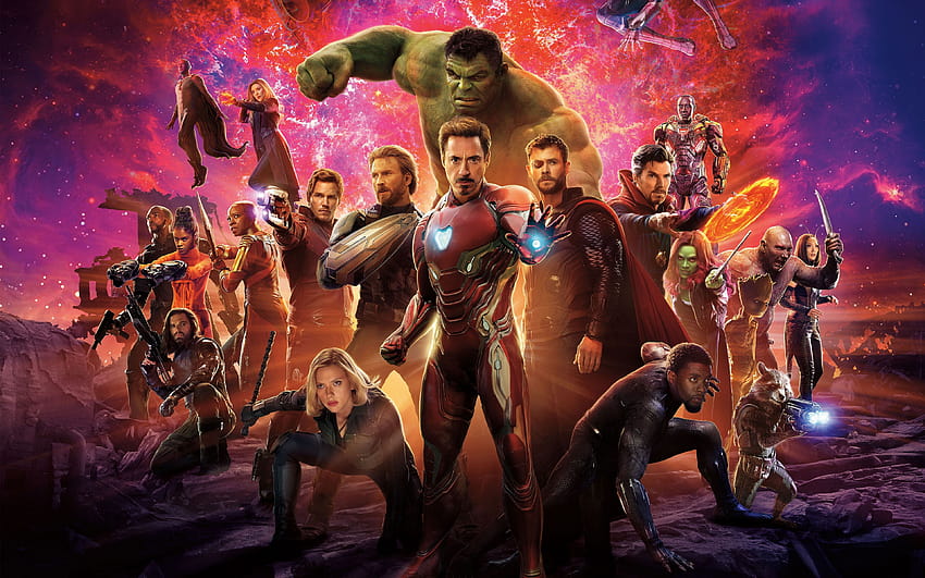 Avengers Infinity War 2018 HD тапет