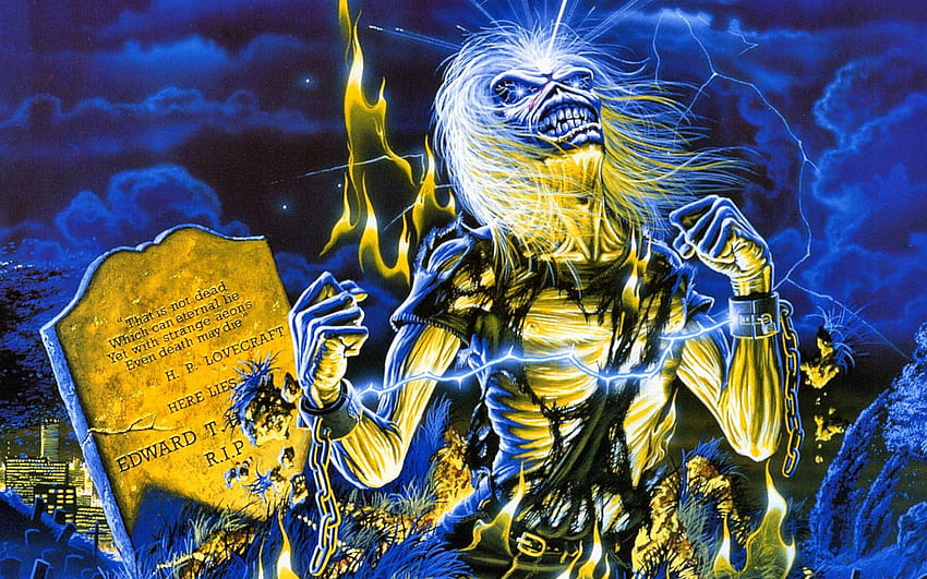 Iron Maiden, brave new world HD wallpaper