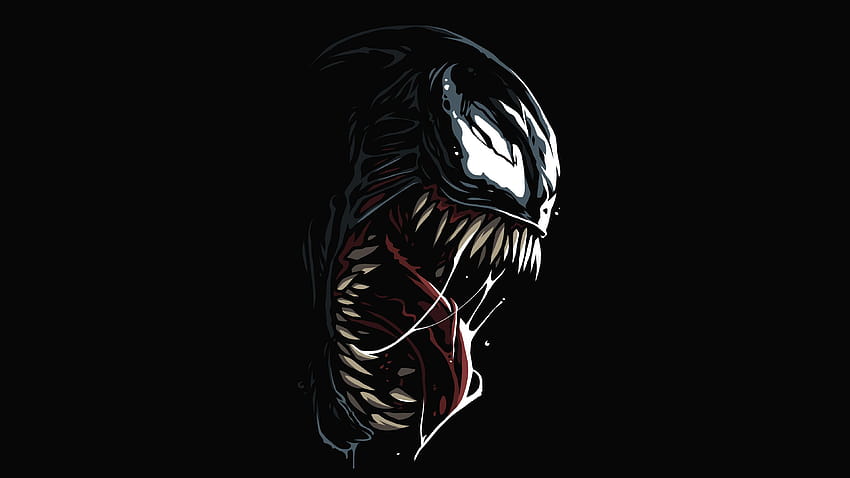Venom Amoled, супергерои, фонове HD тапет