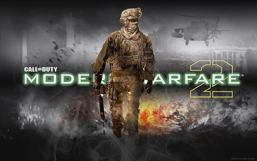COD Modern Warfare 2 Remastered - HD Wallpaper by MuuseDesign on