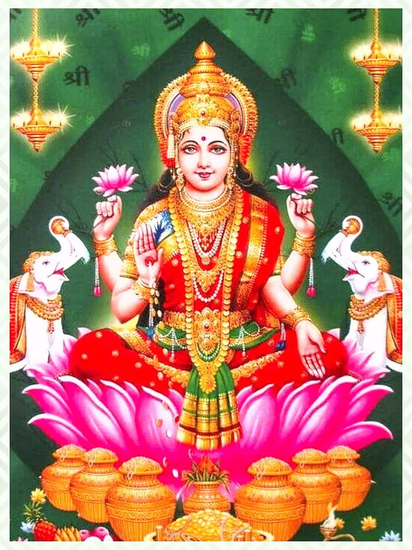 31 Lakshmi Mata, Göttin Lakshmi, maa laxmi ji HD-Handy-Hintergrundbild