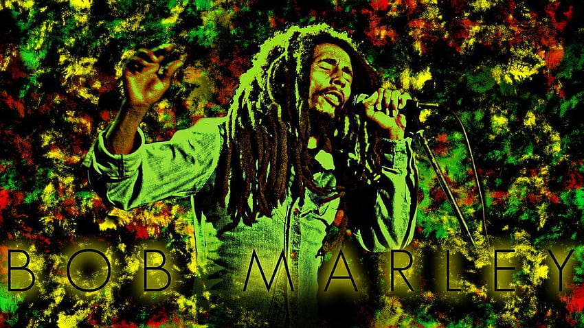 The Color of Bob Marley by hexarrow, bob marley colors HD wallpaper ...
