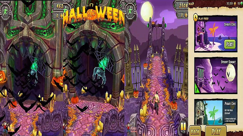 Temple Run 2 Spooky Summit - Halloween ! Wolfman 