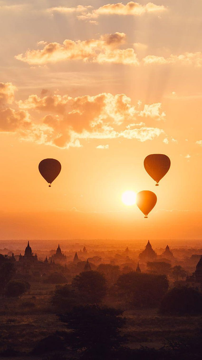 13 iPhone X Of The Prettiest Asian Destinations, hot air balloon nature iphone xs max HD phone wallpaper