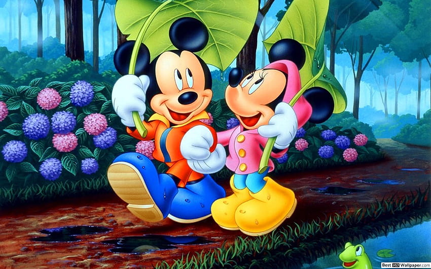 Mickey Mouse Cartoon, mickey mouse city HD wallpaper | Pxfuel