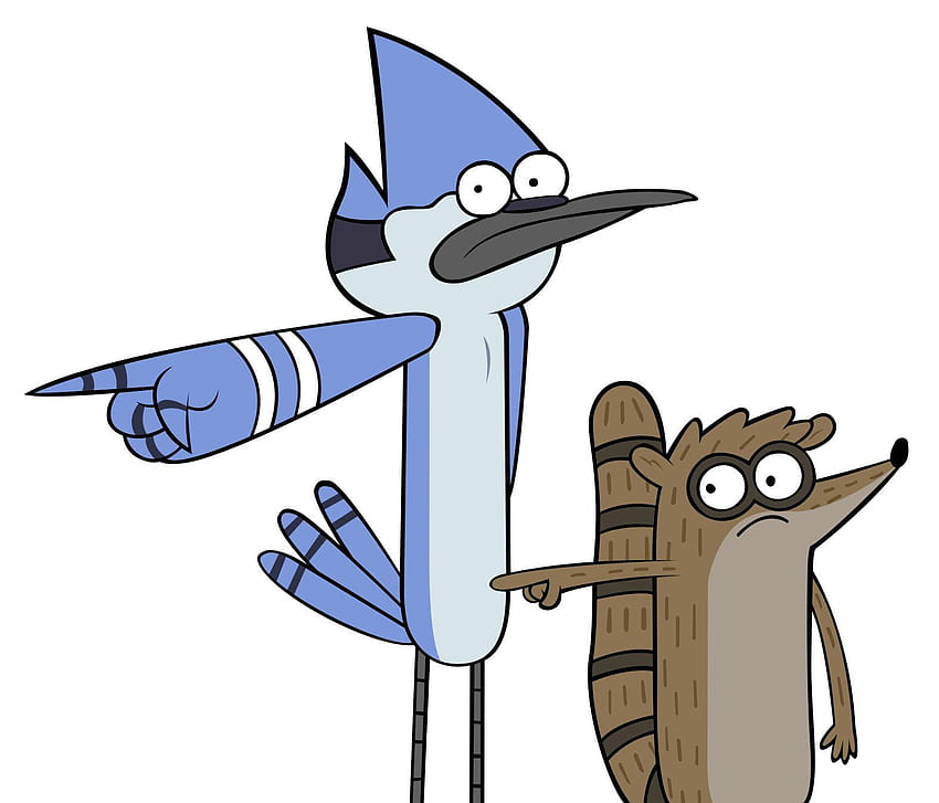 Mordecai und Rigby HD-Hintergrundbild