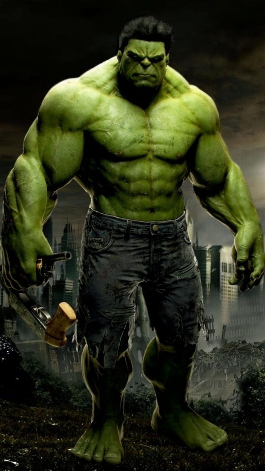Hulk Luar Biasa untuk dan Ponsel iPhone 6 / 6S Plus, iphone hulk wallpaper ponsel HD