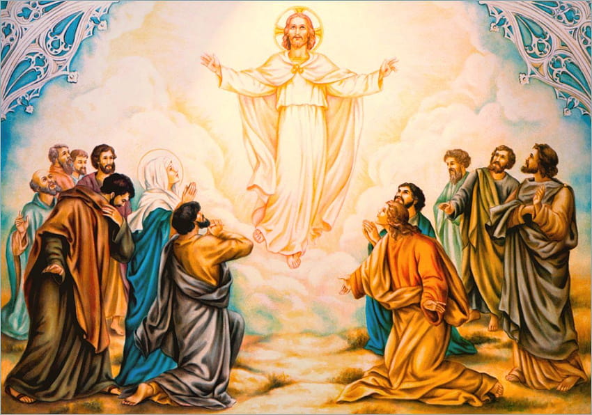 ¿CUÁNDO ASCENDIÓ CRISTO AL CIELO? Cristo ascendió, en cuerpo y alma, día de la ascensión fondo de pantalla