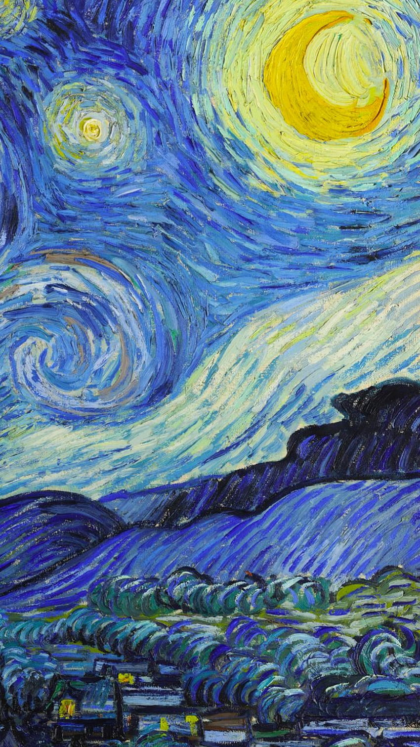 720x1280 The Starry Night for Mobile Phone [], van gogh the starry night HD phone wallpaper
