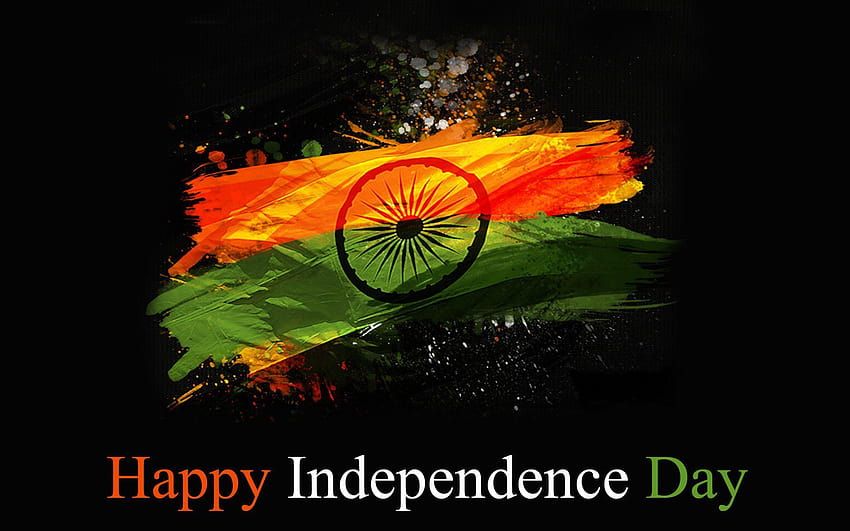 Independence Day India, bandiera del giorno dell'indipendenza indiana a schermo intero Sfondo HD
