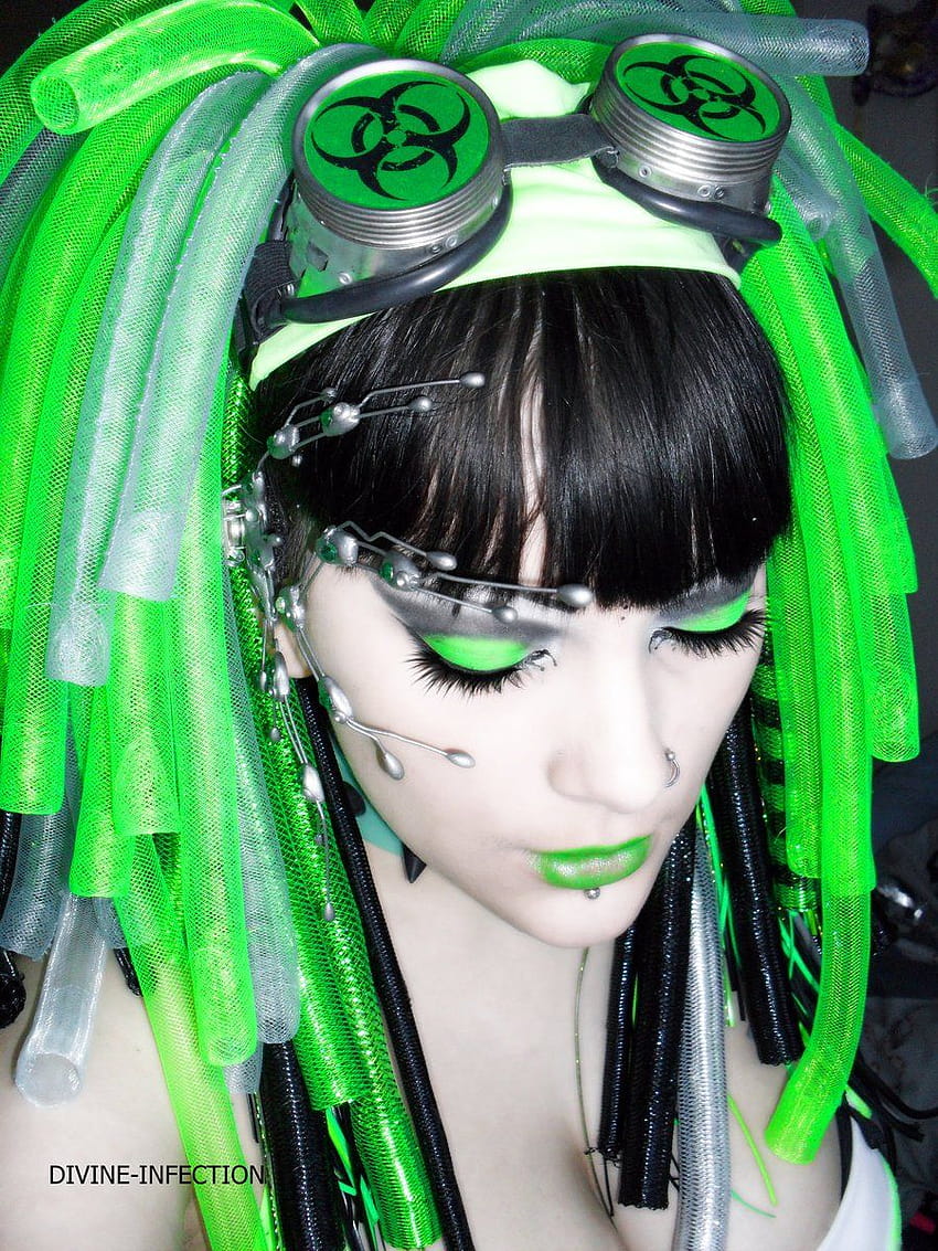 Cybergoth by D1V1N3 1NF3KT1ON [900x1200] for your , Mobile & Tablet HD phone wallpaper