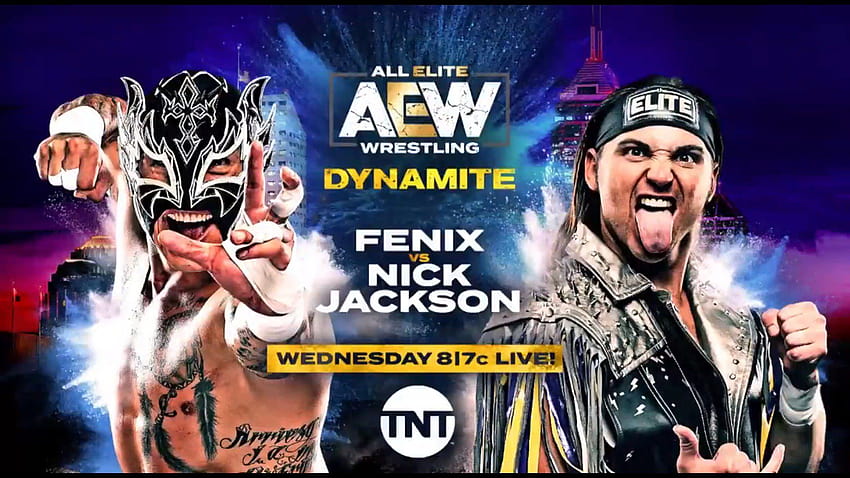 Nick Jackson срещу Rey Fenix ​​е добавен към AEW Dynamite следващата седмица HD тапет