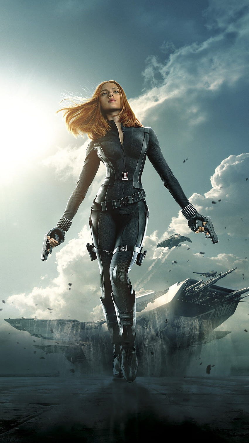 Scarlett Johansson Black Widow Marvel Black Widow [1080x1920] für Ihr Mobilgerät und Tablet, Scarlett Johansson Marvel HD-Handy-Hintergrundbild