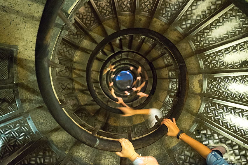 : spiral, symmetry, France, staircase, Paris, stairs, hand, arm, screenshot, computer , pc game, artdetriumph 1620x1080 HD wallpaper