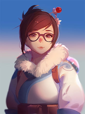 Overwatch, video game art, Tracer (Overwatch), Mei, artwork, digital art,  HD phone wallpaper