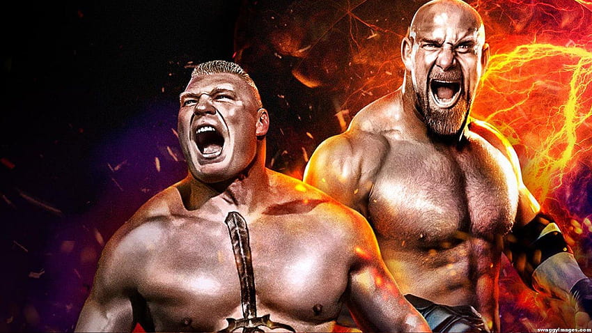 Goldberg Backgrounds Brock Lesnar Vs HD wallpaper | Pxfuel