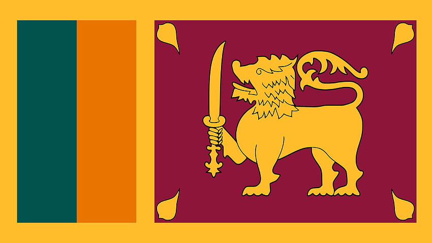 Bandera de Sri Lanka U, bandera de fondo de pantalla