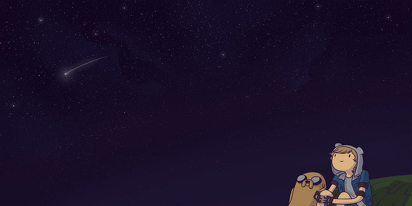 Cartoon Night Sky HD wallpaper