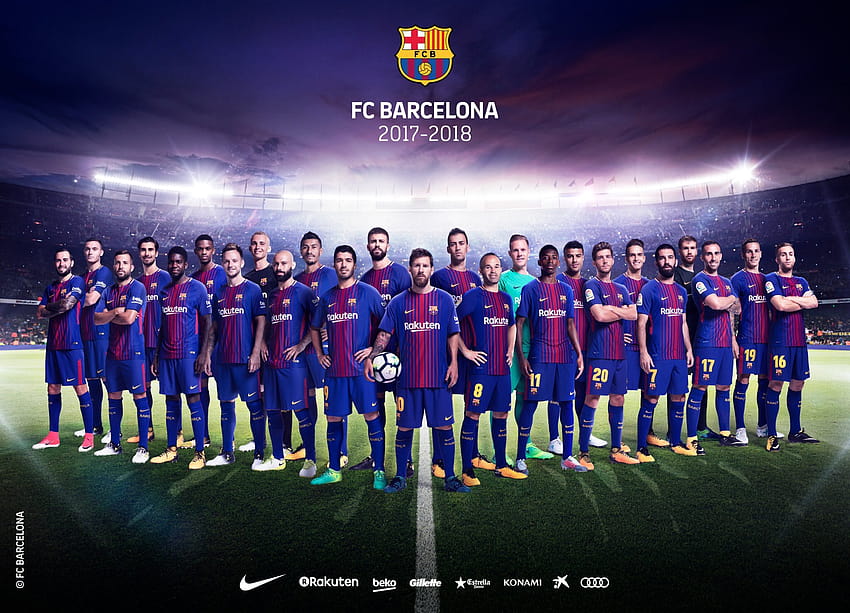 Catalan Edition on Twitter OFFICIAL FC Barcelona Squad [2048x1477] for your , Mobile & Tablet HD wallpaper