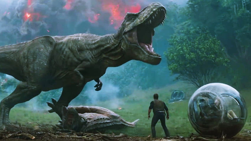 7 Jurassic World, t rex jurassic park filmi HD duvar kağıdı