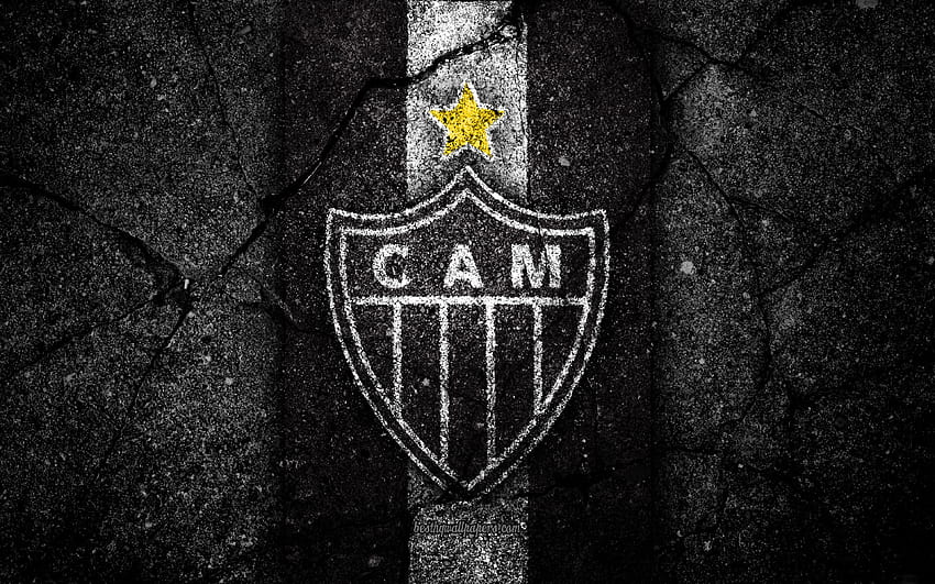 Atletico Mineiro, logo, brazylijska Seria A, atletico mg Tapeta HD
