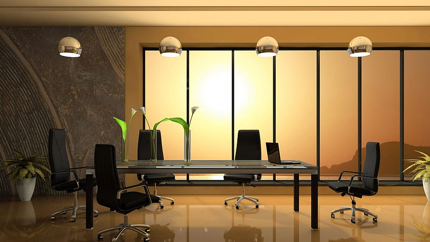 modern office HD wallpaper