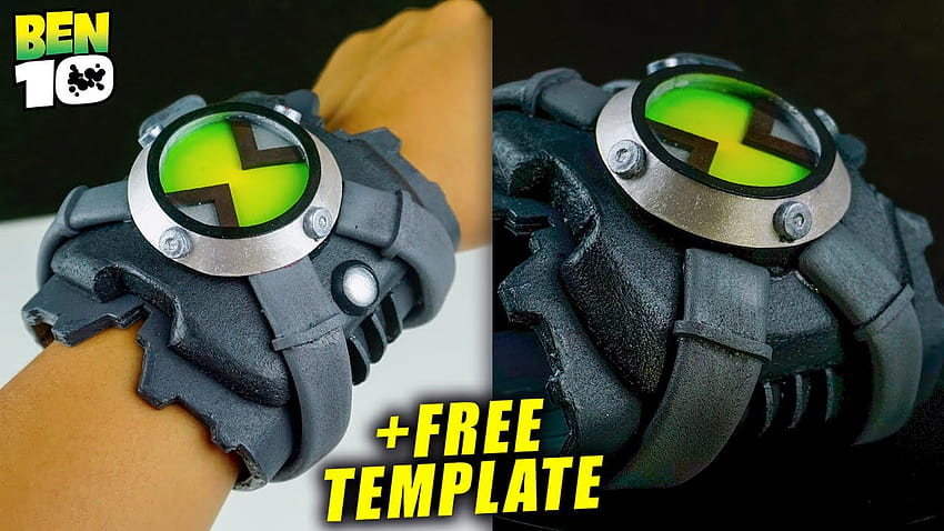 How To Make BEN 10 Race Against Time Omnitrix + TEMPLATE HD wallpaper