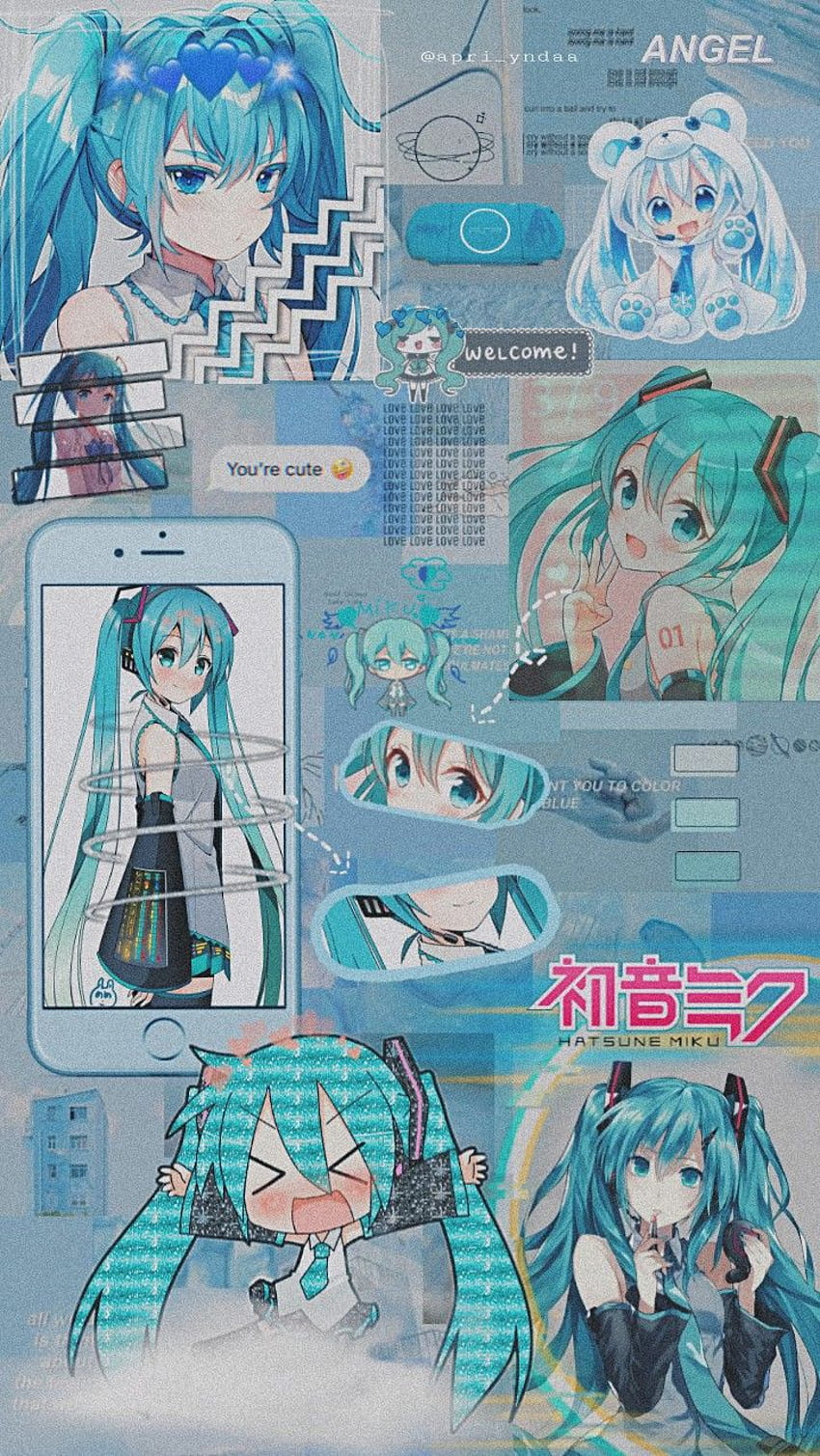 Aesthetic Hatsune Miku, miku aesthetic HD phone wallpaper
