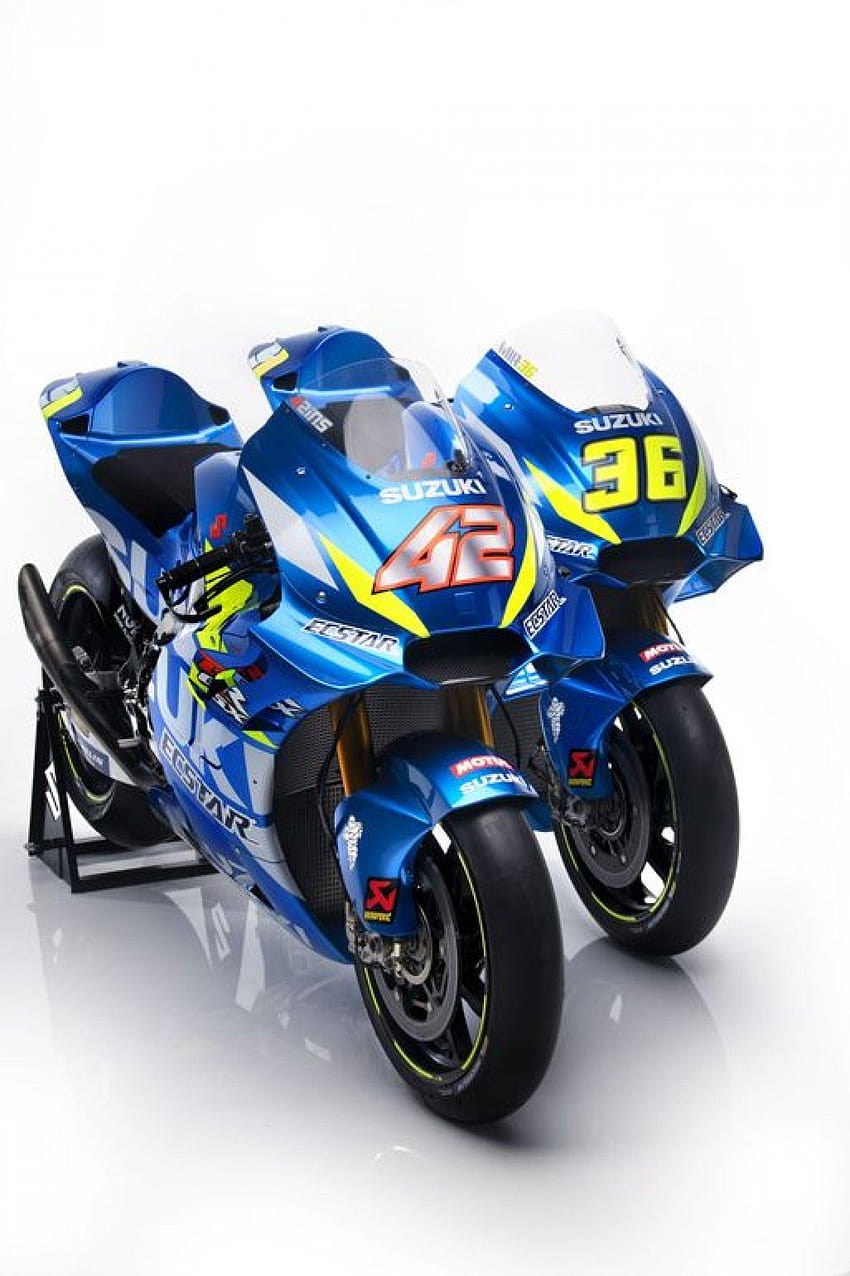 MotoGP, All the of Rins and Mir's Suzuki GSX, suzuki 2019 gsx rr HD phone wallpaper