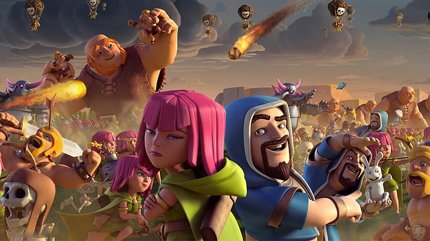 Clash of Clans Theme for Windows 10, clash of clans archer HD wallpaper