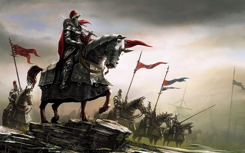 Cavaleiros Templários, cavaleiro cruzado papel de parede HD