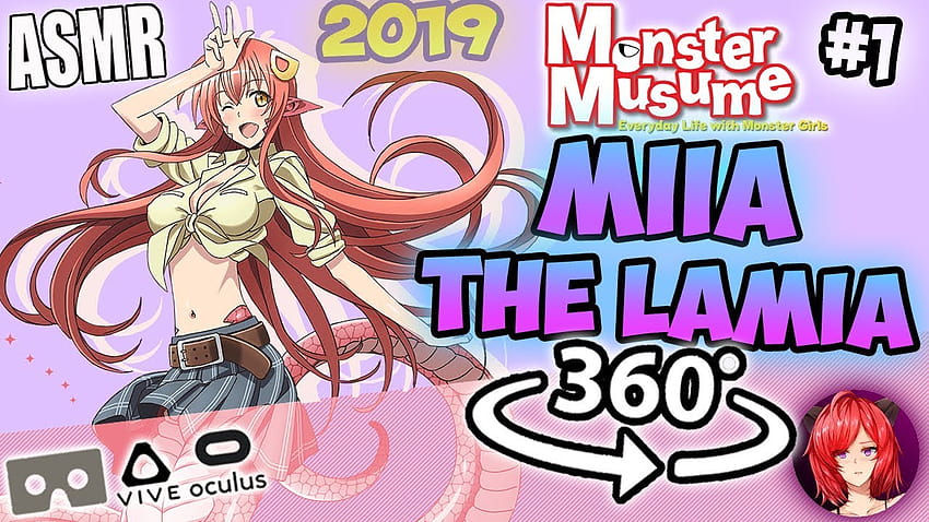 Miia Becomes Your Monster Waifu~ [ASMR] 360: Monster Musume: Miia Roleplay 360 VR HD wallpaper