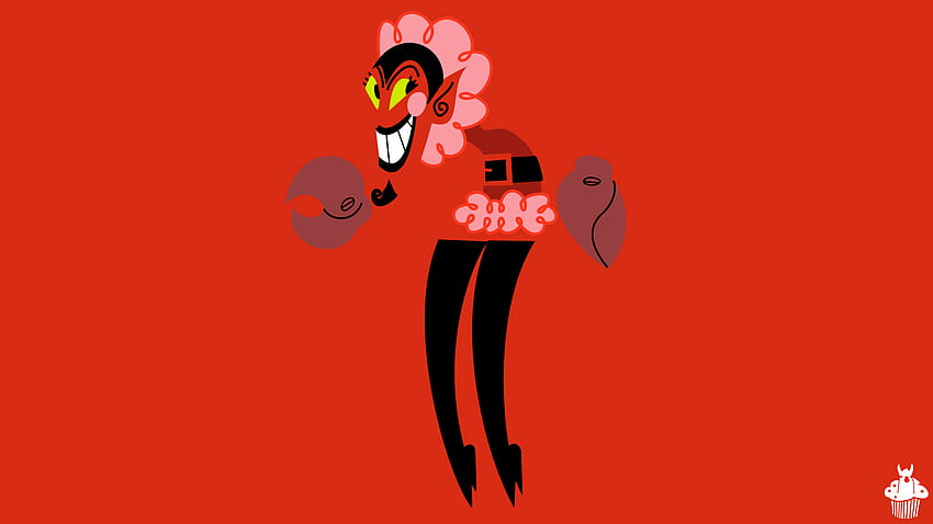 I make simple character . This one is of HIM from, powerpuff girls HD wallpaper