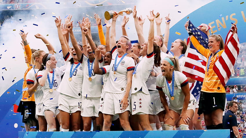5 lezioni sulla leadership dalla seconda vittoria della Coppa del mondo della squadra di calcio femminile degli Stati Uniti, squadra nazionale di calcio femminile degli Stati Uniti Sfondo HD