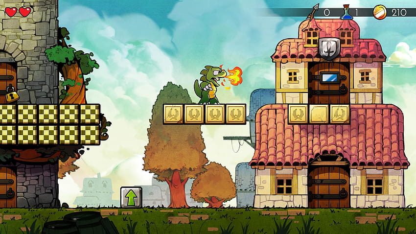 Wonder Boy: The Dragon's Trap Review, monster boy and the cursed kingdom HD wallpaper