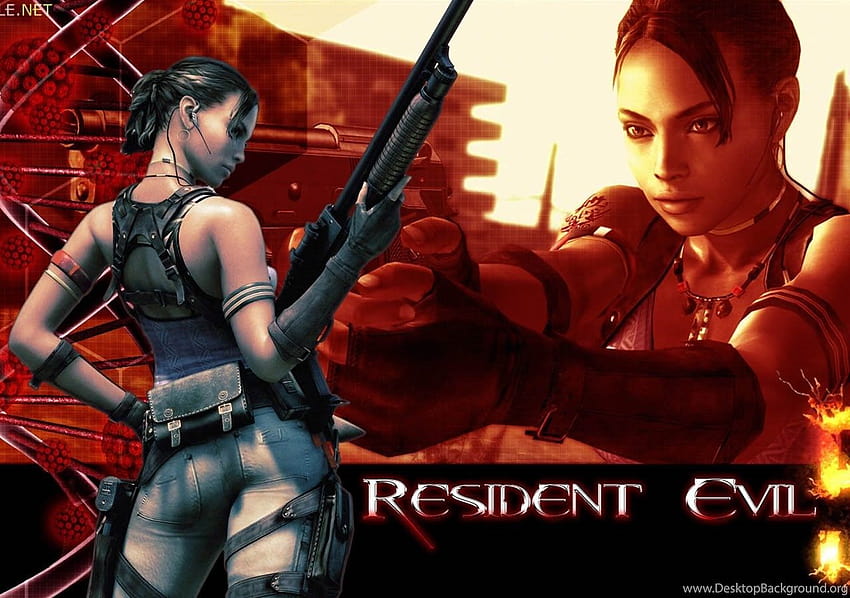 Cool Sheva Alomar en Resident Evil 5 57227 s fondo de pantalla