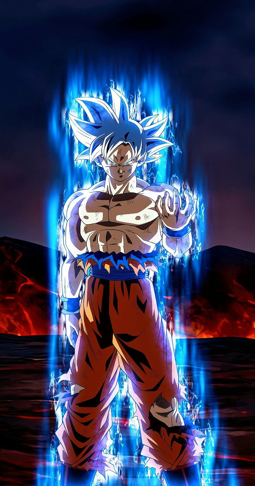 Goku Ultra Instinct Mastered, Dragon Ball Super, Ultra Instinct Supreme HD-Handy-Hintergrundbild