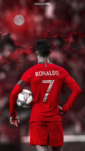 Ronaldo football poster 4K wallpaper download